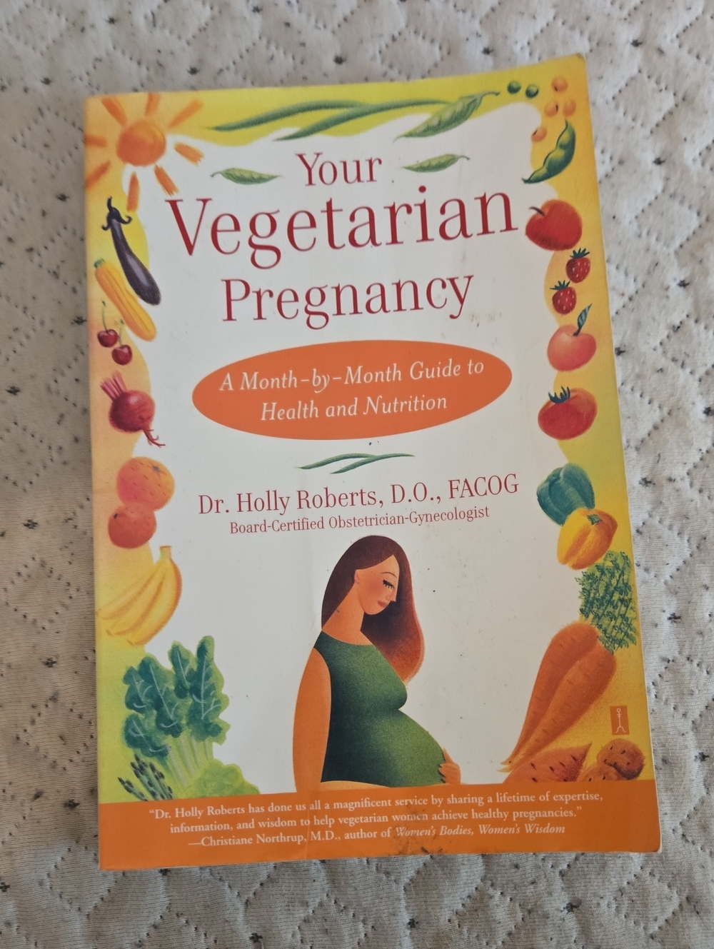 Your Vegetarian Pregnancy - Orange Cover